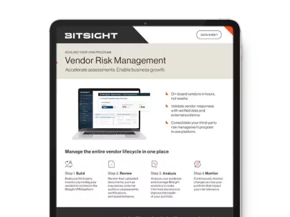 Bitsight Vendor Risk Management