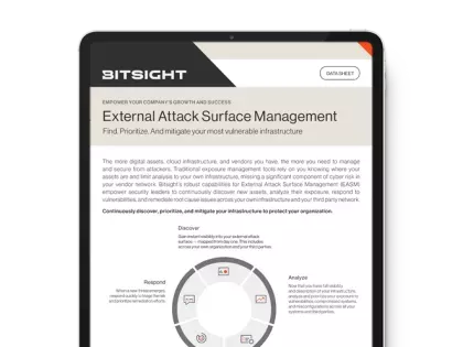 Bitsight EASM datasheet cover