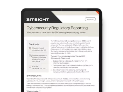 SEC datasheet PDF open on an ipad screen